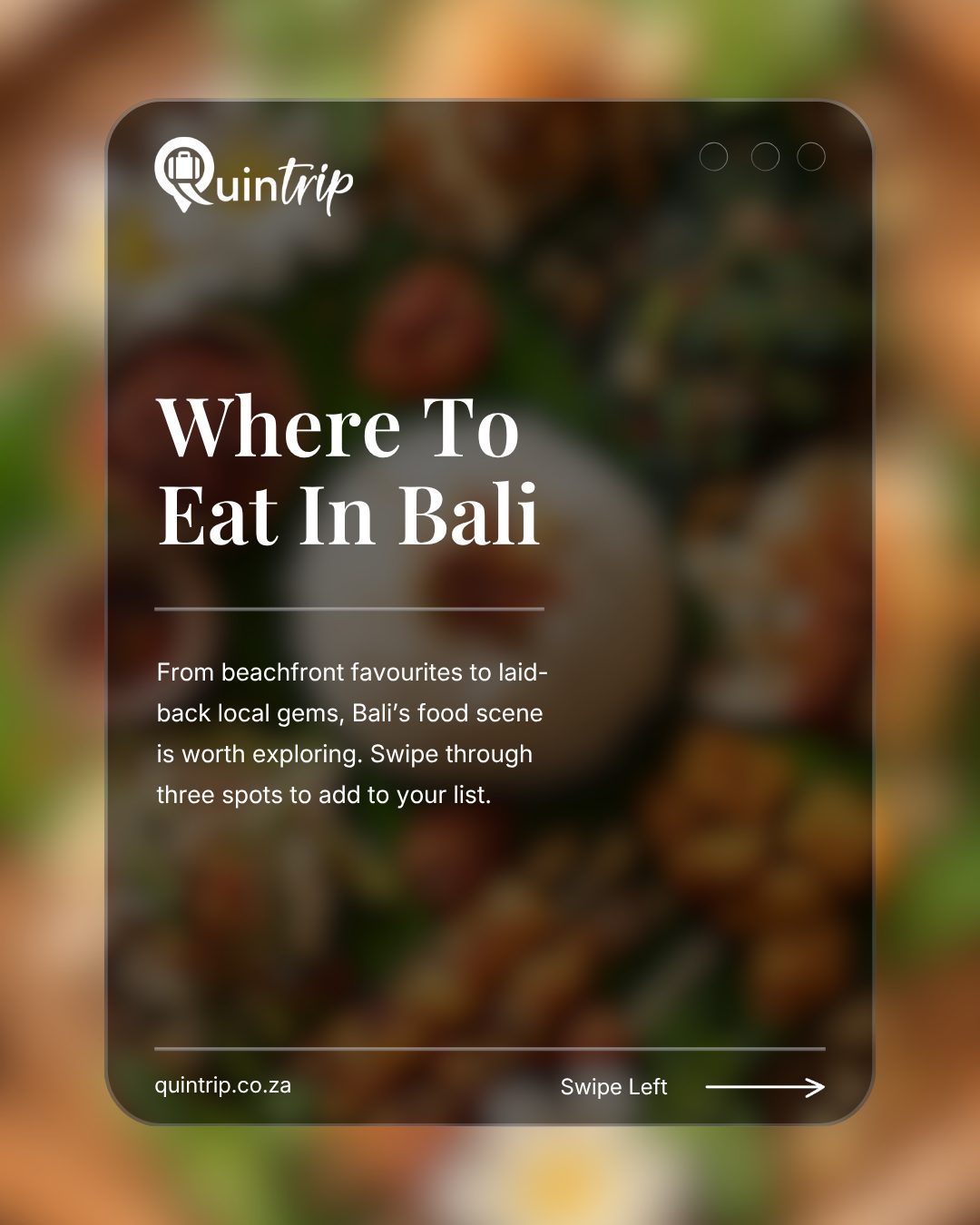 Where to eat in Bali carousel, slide 1